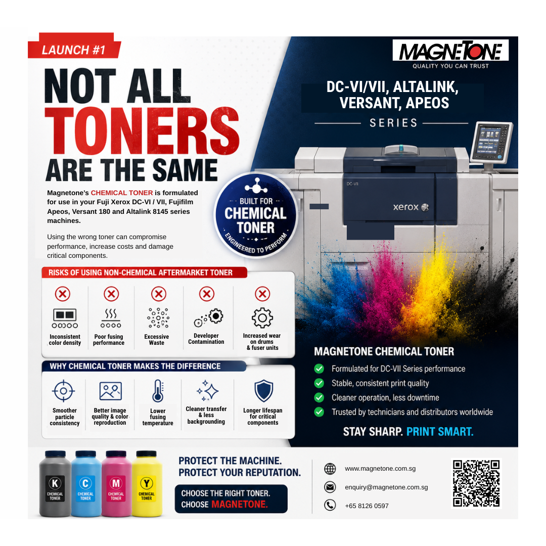 Compatible Xerox DC-VII Chemical Colour Toner | Why the Right Toner Matters